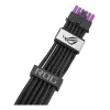 ASUS ROG Equalizer 12V-2x6 PCIe 5.1 / ATX 3.1 GPU Power Cable, 0.75 m, 16 AWG, Black (90YE00BN-B0QA00)