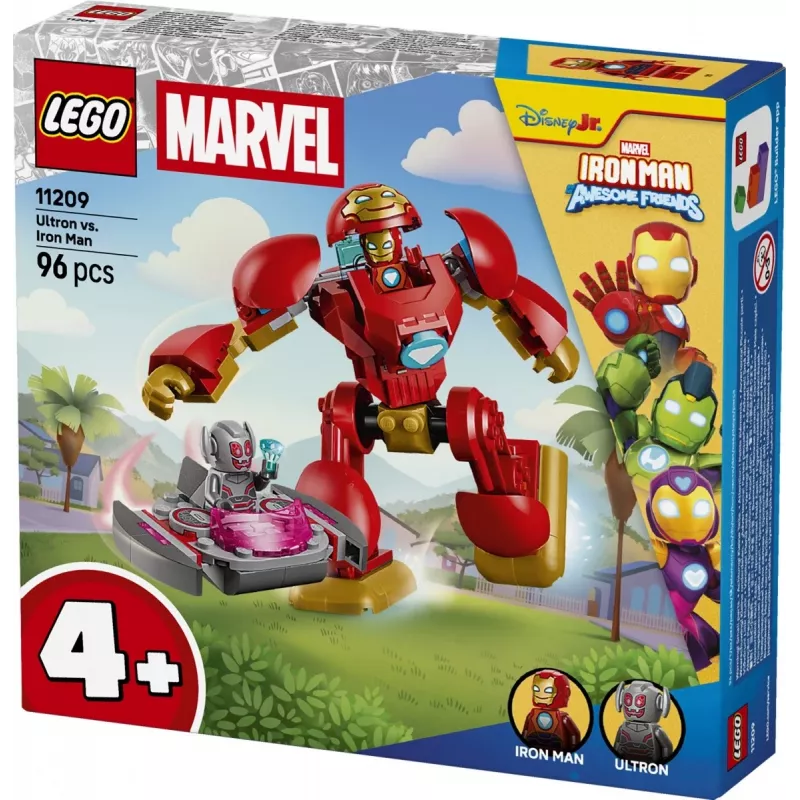LEGO Marvel 11209 Ultron vs. Iron Man (96 elementów)