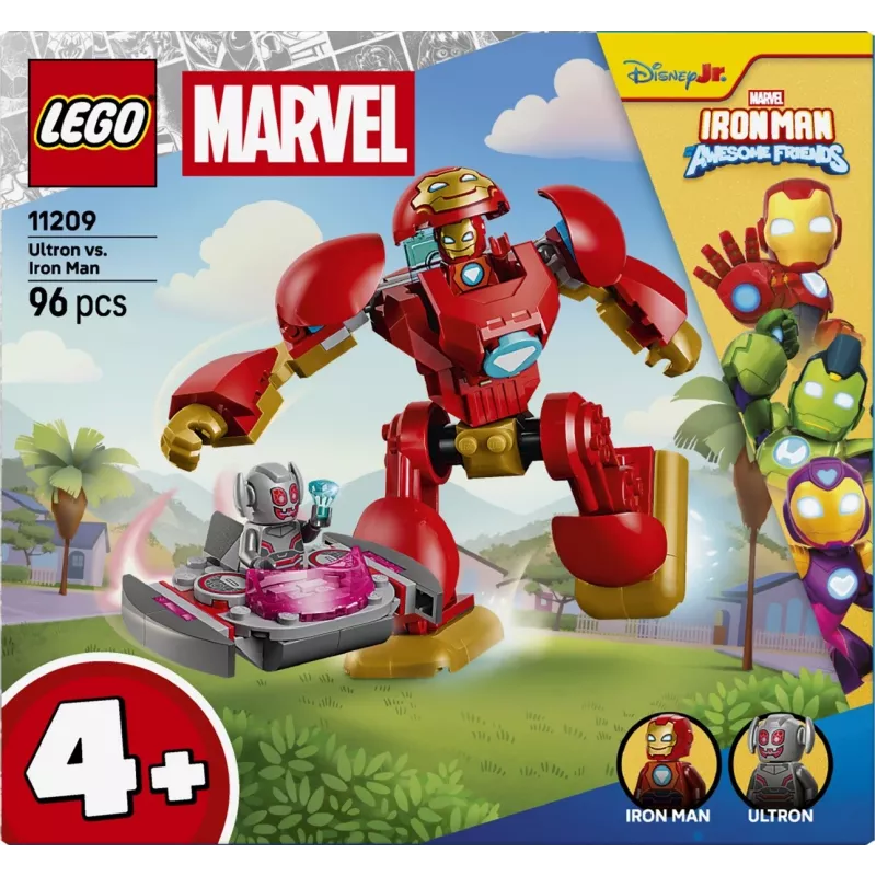 LEGO Marvel 11209 Ultron vs. Iron Man (96 elementów)