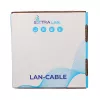 Extralink CAT6A U/UTP indoor twisted pair installation cable 100 m EX.96655