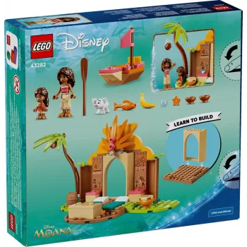 LEGO Disney Moana 43282 Village House and Boat