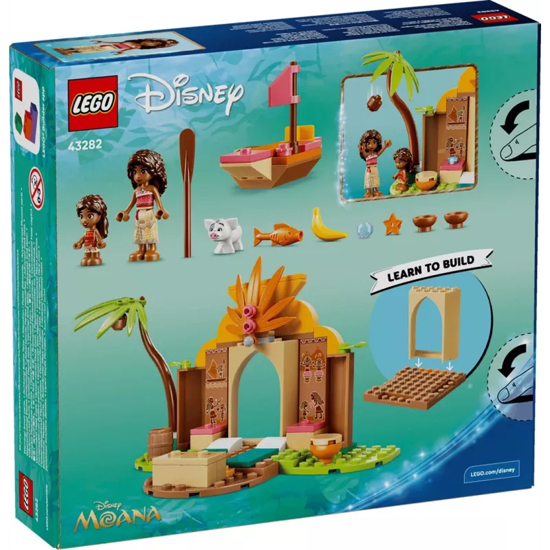 LEGO Disney Moana 43282 Village House and Boat