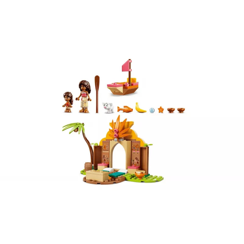 LEGO Disney Moana 43282 Village House and Boat