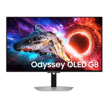Samsung Odyssey OLED G8 G80SH 32 cal 4K UHD QD-OLED Monitor Gaming 240Hz 0,03ms Biały (LS32HG800SUXEN)