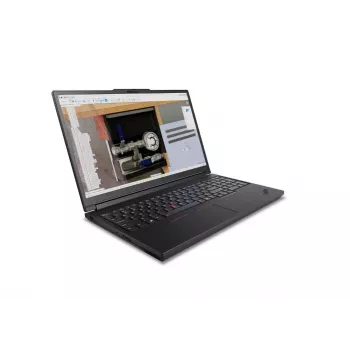 Lenovo ThinkPad P16 Gen 3 21RQ004UGE Mobile Workstation Intel Core Ultra 7 255HX 40.6 cm (16 inch) WUXGA 1920 x 1200 IPS 32 GB DDR5 512 GB SSD NVIDIA RTX PRO 2000 Blackwell 8 GB Wi-Fi 7 Windows 11 Pro Czarny