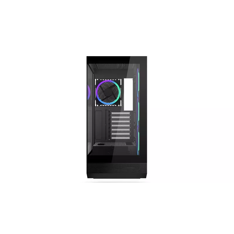 ENDORFY Fishtank 6000 Corona Mid-Tower PC Case - Czarny, Podwójne hartowane szkło, 4x wentylatory ARGB, USB-C, E-ATX