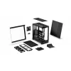 ENDORFY Fishtank 6000 Corona Mid-Tower PC Case - Czarny, Podwójne hartowane szkło, 4x wentylatory ARGB, USB-C, E-ATX