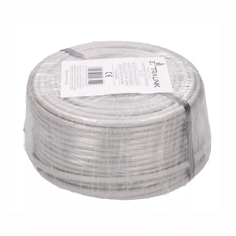Extralink CAT7 S/FTP indoor twisted pair installation cable 50 m EX.96549