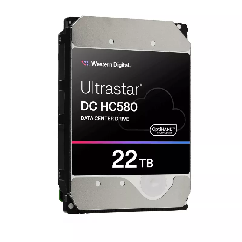 Western Digital Ultrastar DC HC580 WUH722422ALE6L1 wewnętrzny dysk twardy 22 TB 7200 RPM 512 MB 3.5 cala SATA III SED