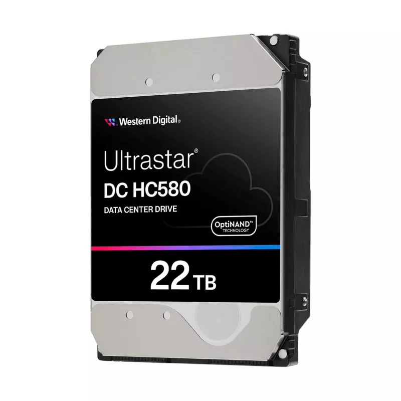 Western Digital Ultrastar DC HC580 WUH722422ALE6L1 wewnętrzny dysk twardy 22 TB 7200 RPM 512 MB 3.5 cala SATA III SED