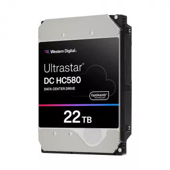 Western Digital Ultrastar DC HC580 WUH722422ALE6L1 wewnętrzny dysk twardy 22 TB 7200 RPM 512 MB 3.5 cala SATA III SED