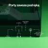 Obudowa PC ENDORFY Fishtank 6000 Flex Mid-Tower - Czarna, podwójne hartowane szkło, USB-C, E-ATX, gotowa na back-connect (bez wentylatorów)