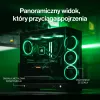 Obudowa PC ENDORFY Fishtank 6000 Flex Mid-Tower - Czarna, podwójne hartowane szkło, USB-C, E-ATX, gotowa na back-connect (bez wentylatorów)