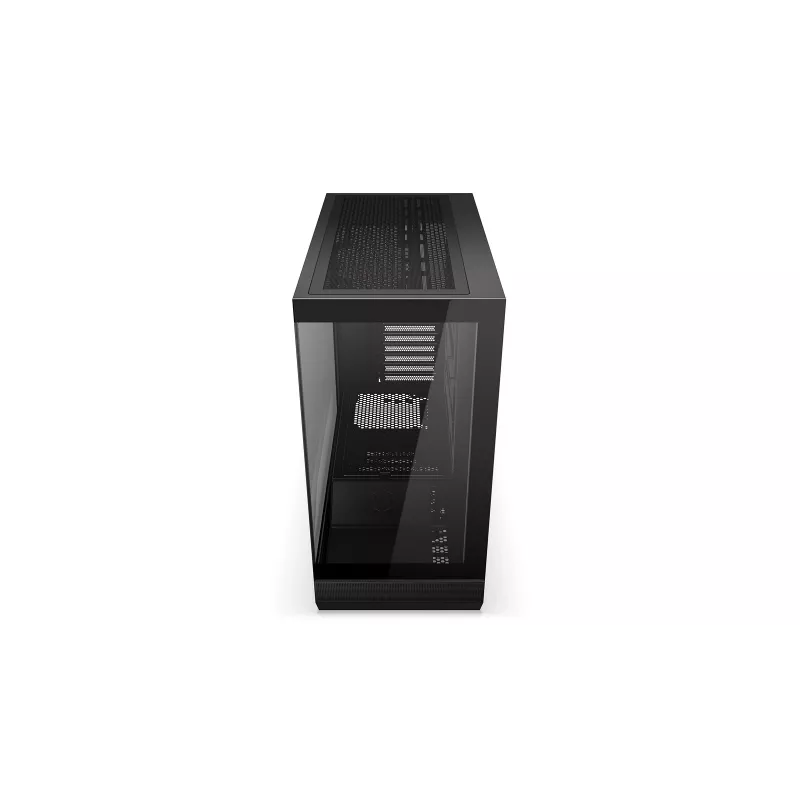 Obudowa PC ENDORFY Fishtank 6000 Flex Mid-Tower - Czarna, podwójne hartowane szkło, USB-C, E-ATX, gotowa na back-connect (bez wentylatorów)