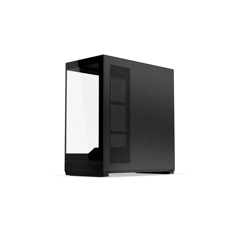 Obudowa PC ENDORFY Fishtank 6000 Flex Mid-Tower - Czarna, podwójne hartowane szkło, USB-C, E-ATX, gotowa na back-connect (bez wentylatorów)
