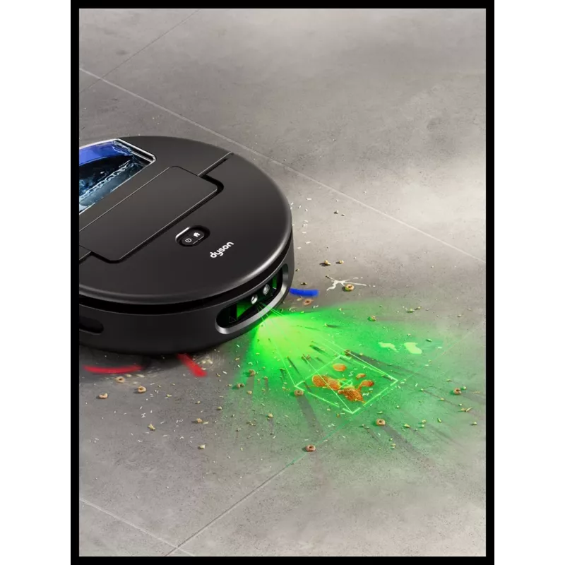 Dyson Spot+Scrub Ai Odkurzacz Robot Mopujący na Mokro i Sucho 586183-01 Czarny