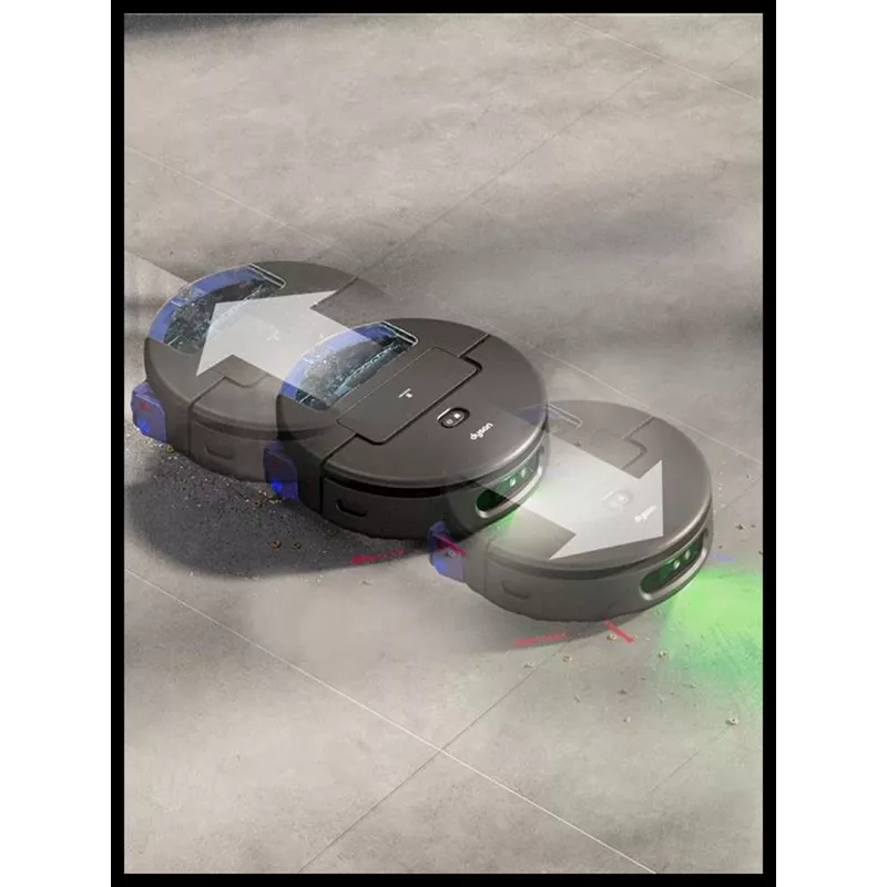 Dyson Spot+Scrub Ai Odkurzacz Robot Mopujący na Mokro i Sucho 586183-01 Czarny