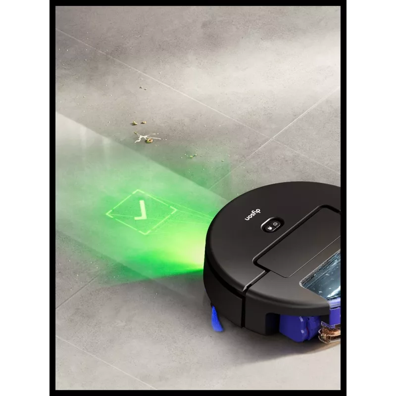 Dyson Spot+Scrub Ai Odkurzacz Robot Mopujący na Mokro i Sucho 586183-01 Czarny