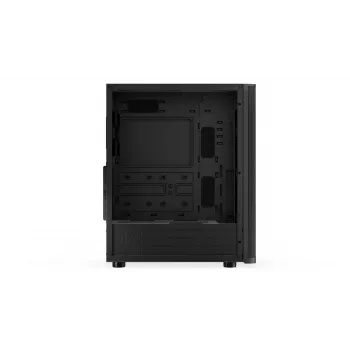 ENDORFY Ventum 400 Air ATX PC Case - Czarny, Szkło hartowane, 4x Stratus 120 PWM, USB-C