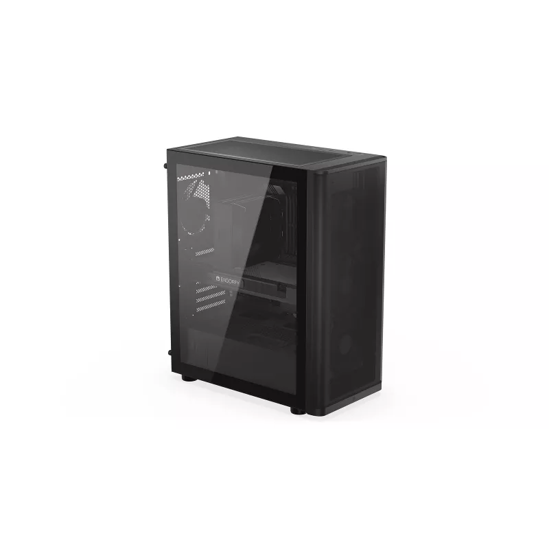 ENDORFY Ventum 400 Air ATX PC Case - Czarny, Szkło hartowane, 4x Stratus 120 PWM, USB-C