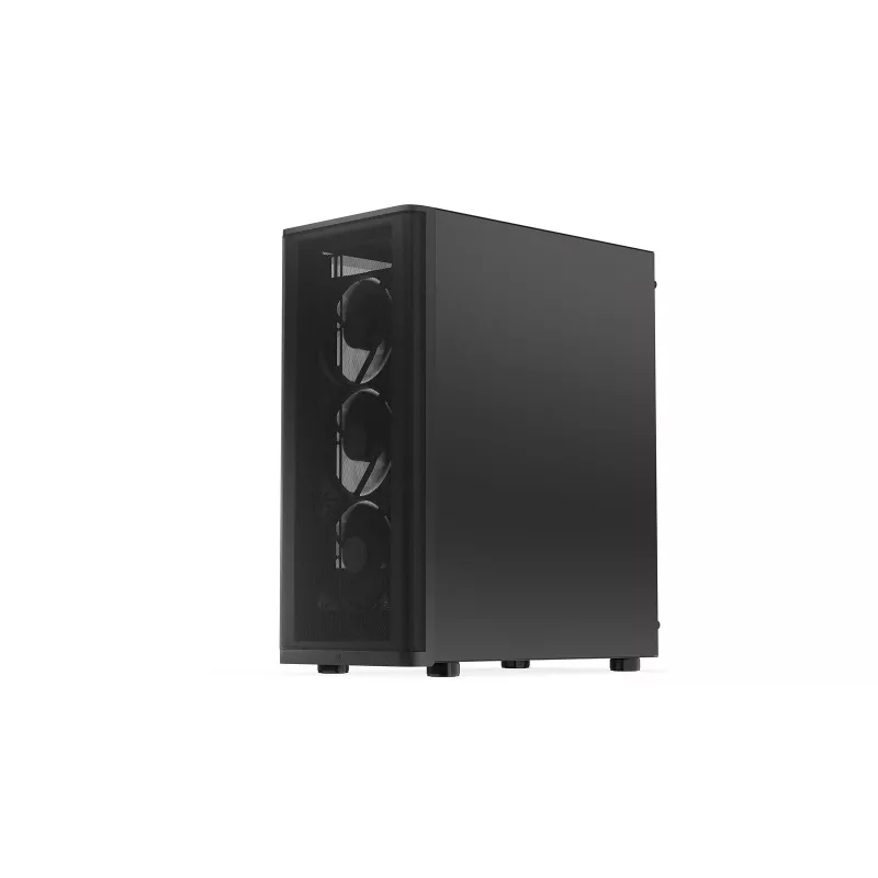 ENDORFY Ventum 400 Air ATX PC Case - Czarny, Szkło hartowane, 4x Stratus 120 PWM, USB-C