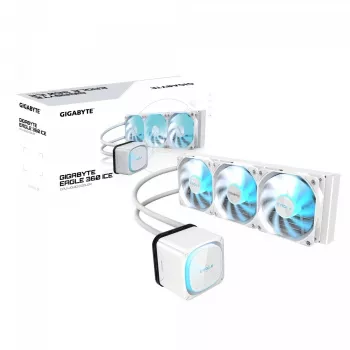 GIGABYTE EAGLE 360 ICE 360 mm Procesor Chłodnica cieczy All-in-one 12 cm Biały 1 szt.