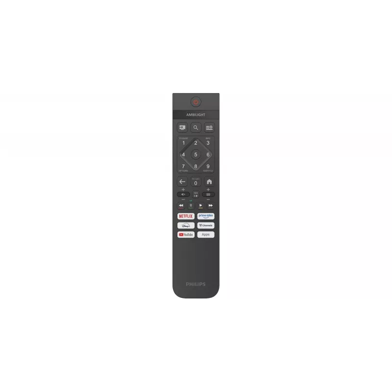 Philips 43PUS8001/12 43 cale (108 cm) 4K Ultra HD LED Ambilight Smart TV, 3840x2160, Titan OS, Dolby Atmos, HDR10+, Czarny