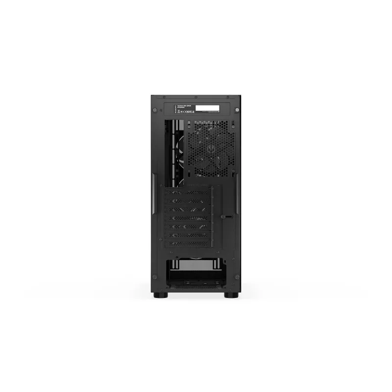 ENDORFY Ventum 400 ARGB ATX PC Case - Czarny, Szkło hartowane, 4x Stratus 120 PWM ARGB Wentylatory, Kontroler ARGB i PWM, USB-C