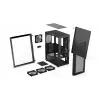 ENDORFY Ventum 400 ARGB ATX PC Case - Czarny, Szkło hartowane, 4x Stratus 120 PWM ARGB Wentylatory, Kontroler ARGB i PWM, USB-C