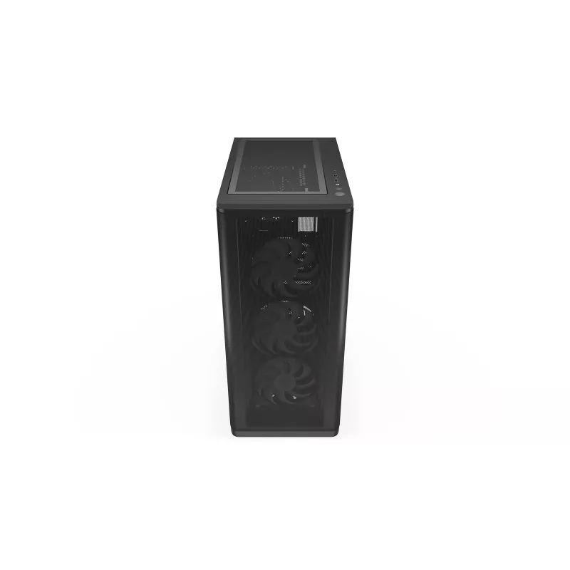 ENDORFY Ventum 400 ARGB ATX PC Case - Czarny, Szkło hartowane, 4x Stratus 120 PWM ARGB Wentylatory, Kontroler ARGB i PWM, USB-C