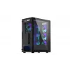 ENDORFY Ventum 400 ARGB ATX PC Case - Czarny, Szkło hartowane, 4x Stratus 120 PWM ARGB Wentylatory, Kontroler ARGB i PWM, USB-C