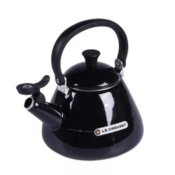 Le Creuset Kone Czajnik Gwizdkowy na Kuchenkę 1.6 L Czarny 40101021400000