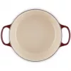 Le Creuset Signature Round Roaster 26cm 5.3L Emaliowane Żeliwo Rhône 21177269494441