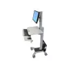 Ergotron WorkFit C-Mod Single LD Sit-Stand Workstation Cart 24-198-055 do 27 cali