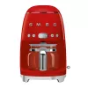 Smeg DCF02RDEU 50's Style Drip Filter Coffee Machine 10-Cup 1.4L Red