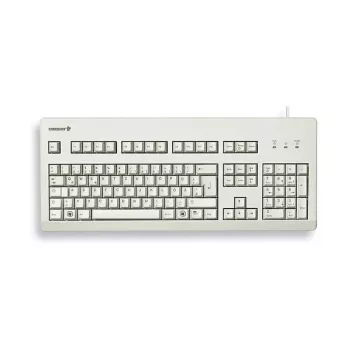 CHERRY G80-3000 Klawiatura mechaniczna G80-3000LXCEU-0 MX Brown Pełnowymiarowa US/International PS/2+USB Jasnoszara