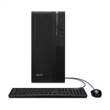Acer Veriton S2 VS2735GT Mid Tower Desktop PC - Intel Core Ultra 5 225 - 16 GB DDR5 - 512 GB NVMe SSD - Integrated Intel Graphics - Wi-Fi 6E - Windows 11 Pro - Czarny