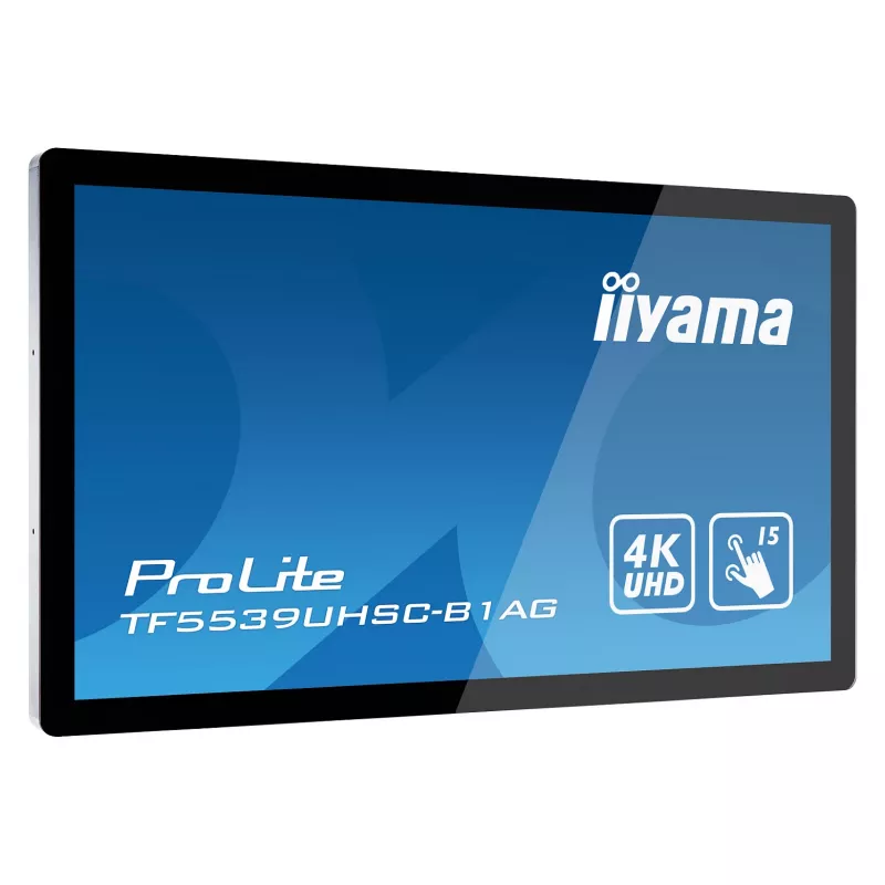 Iiyama ProLite TF5539UHSC-B1AG 55 cali 4K UHD PCAP 50-Dotyk IPS LED Monitor Czarny