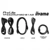 Iiyama ProLite TF5539UHSC-B1AG 55 cali 4K UHD PCAP 50-Dotyk IPS LED Monitor Czarny