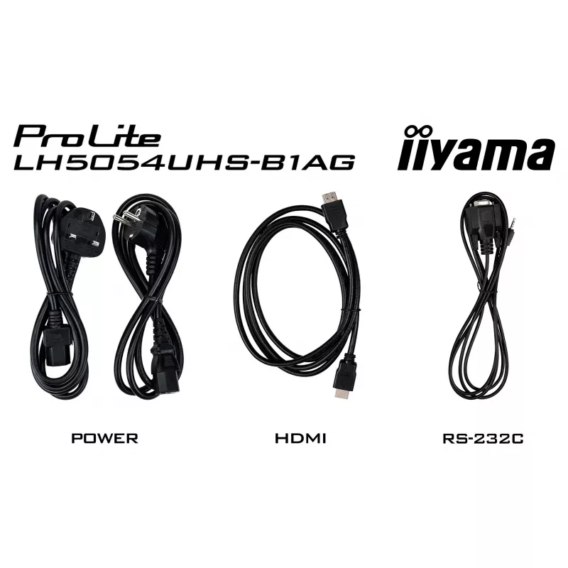 Iiyama ProLite LH5054UHS-B1AG 50 cali 4K UHD VA Komercyjny Wyświetlacz Sygnalizacyjny 24/7 Android