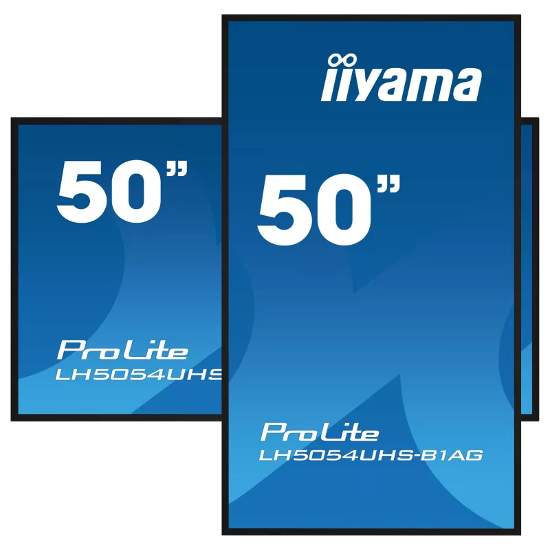 Iiyama ProLite LH5054UHS-B1AG 50 cali 4K UHD VA Komercyjny Wyświetlacz Sygnalizacyjny 24/7 Android
