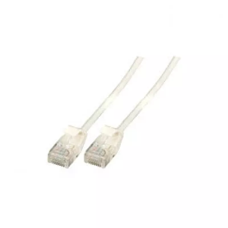 EFB-Elektronik RJ45 Patch Cable Cat.6A U/UTP TPE 3.6mm Ultraflex White 3m