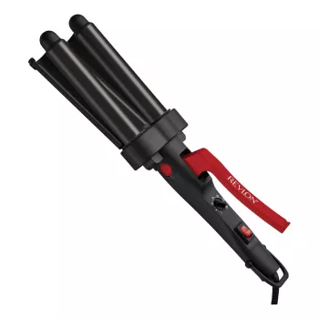 Revlon RVIR3056UKE Hot Air Brush - Czarny/Czerwony - 2,5m przewód - Zestaw do stylizacji włosów