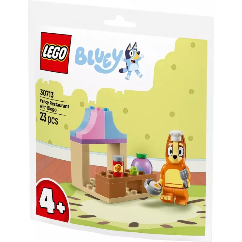 LEGO Bluey 30713 Fancy Restaurant z Bingo – mini-zestaw w woreczku