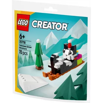 LEGO Creator 30718 Cataclaws Snow Adventure Polybag 60-częściowy zestaw konstrukcyjny 3 w 1