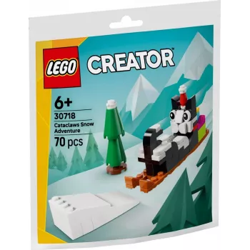 LEGO Creator 30718 Cataclaws Snow Adventure Polybag 60-częściowy zestaw konstrukcyjny 3 w 1
