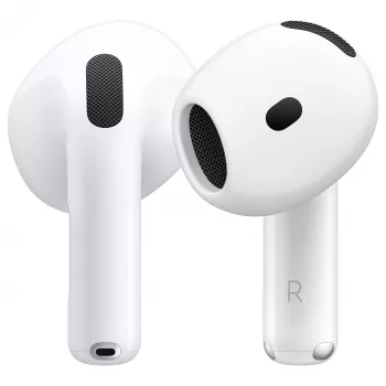 Apple AirPods 4. generacji, prawdziwie bezprzewodowe słuchawki douszne z etui MagSafe – biały (MXP63LL/A)
