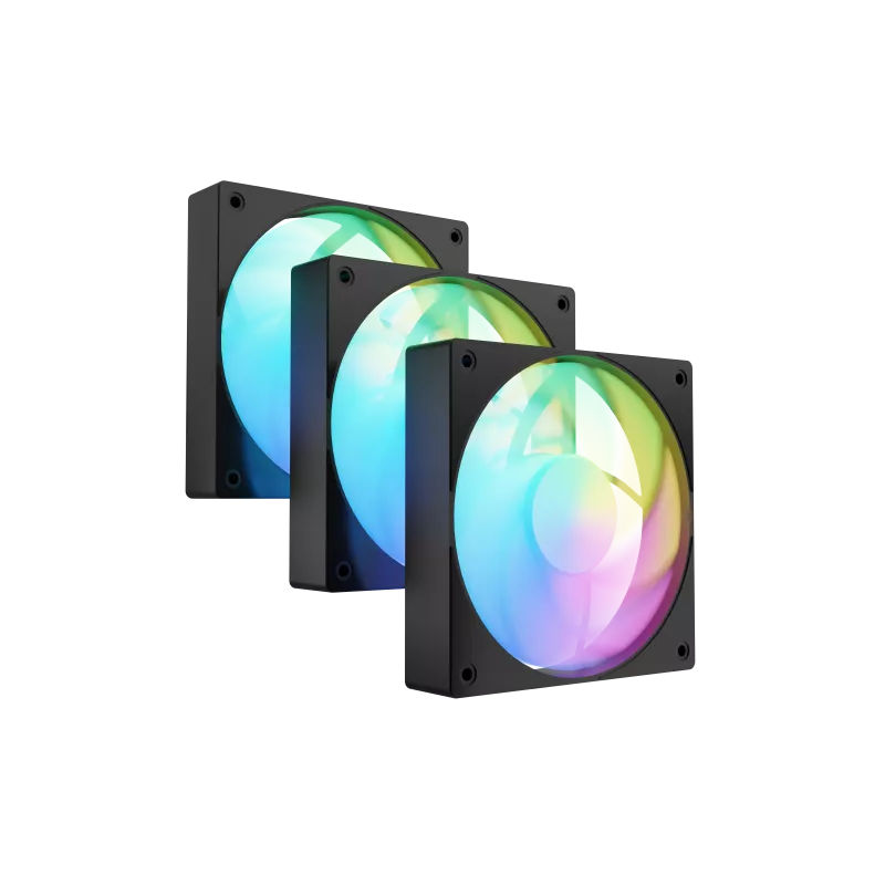 Fury SAI S12 ARGB PWM Black 3-Pack