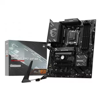 MSI B850 Gaming Pro WiFi6E Płyta Główna, AMD AM5, DDR5, Wi-Fi 6E, Bluetooth 5.2, 2.5G LAN, Micro-ATX