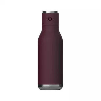 ASOBU Wireless Beat Izolowana butelka ze stali nierdzewnej z głośnikiem Bluetooth 0,5 L Czerwony